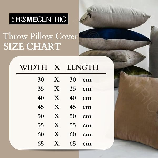 The HomeCentric Decorative Olive Green Pack of 2, 35x35 cm (14"x14") Cushion Covers, Velvet Burnout Velvet Cushion Covers, Damask Pattern Modern Style - Folding Flames - 5