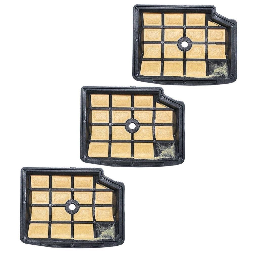 Filtro de aire kit de 3 unidades para motosierra MS200T 020T repuesto 1129 120 1607