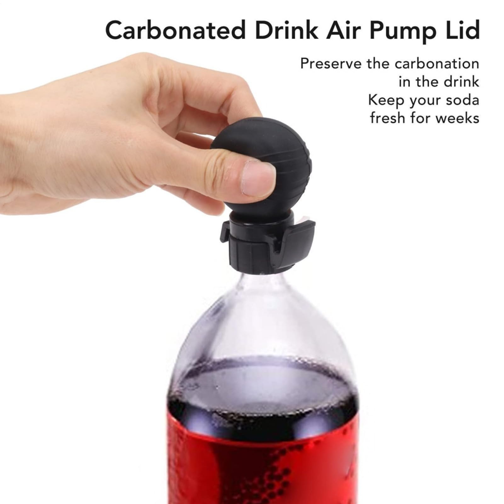 Amazon｜ペットボトル 炭酸抜け防止キャップ 炭酸 キャップ 加圧