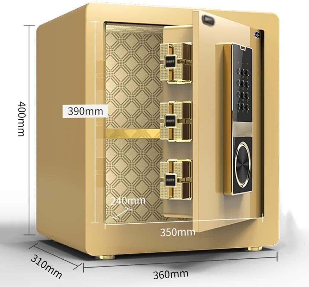 Sejfy, Sejf, Stolik Nocny Mone Bo Electroni Smal 43C Al Stee Securit