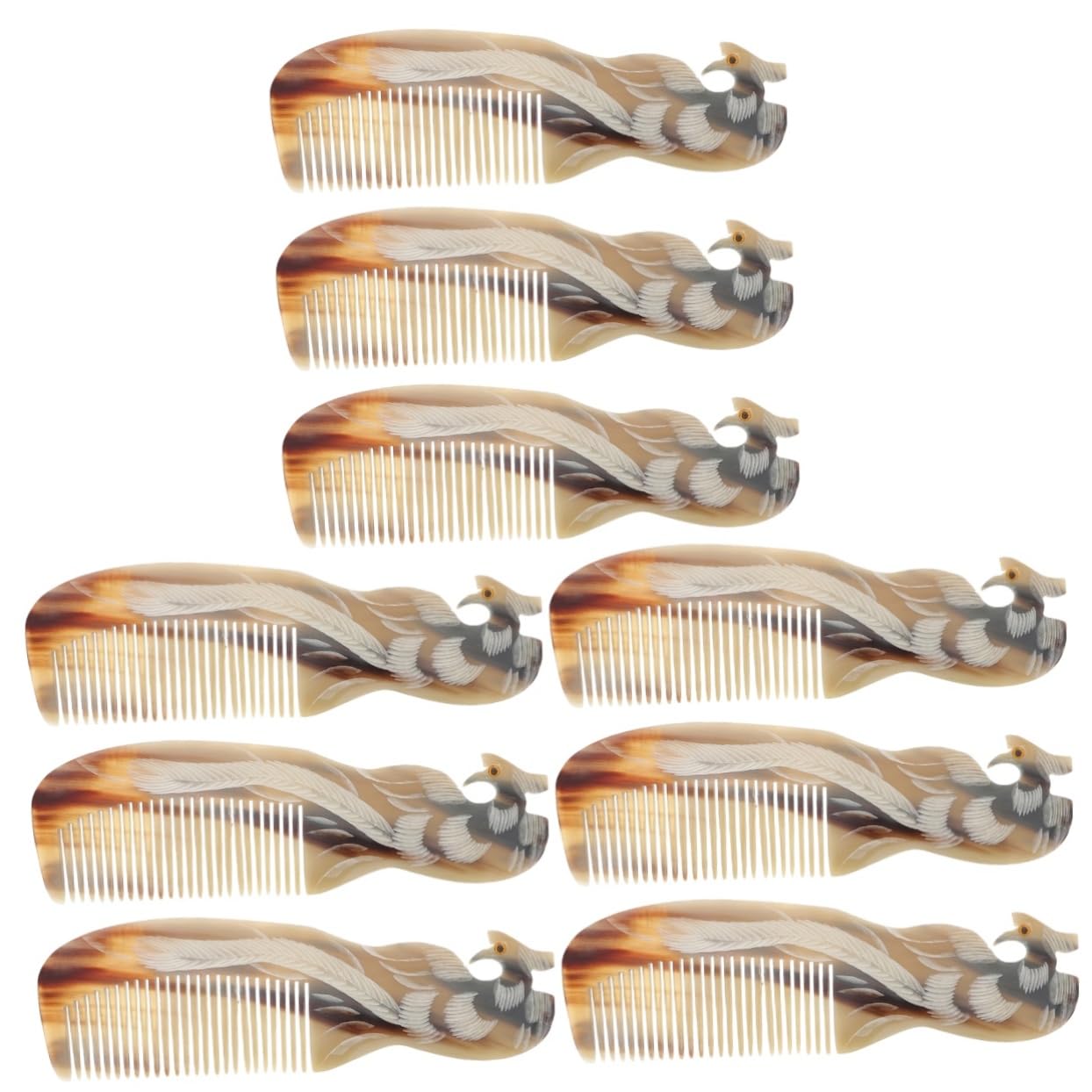 FOMIYES Juego De 3 Peines Voluminizadores Para Levantar Las Raíces Del Cabello De Anchos Para Mujeres Y Hombres Peines Portátiles Para El Cuero Cabelludo 3 Unidades