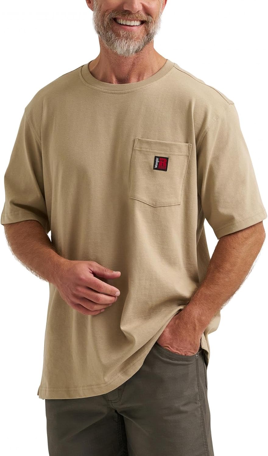 Wrangler Mens Short Sleeve Crew Tee