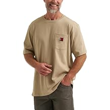 Wrangler Riggs Workwear Mens Short Sleeve Crew Tee
