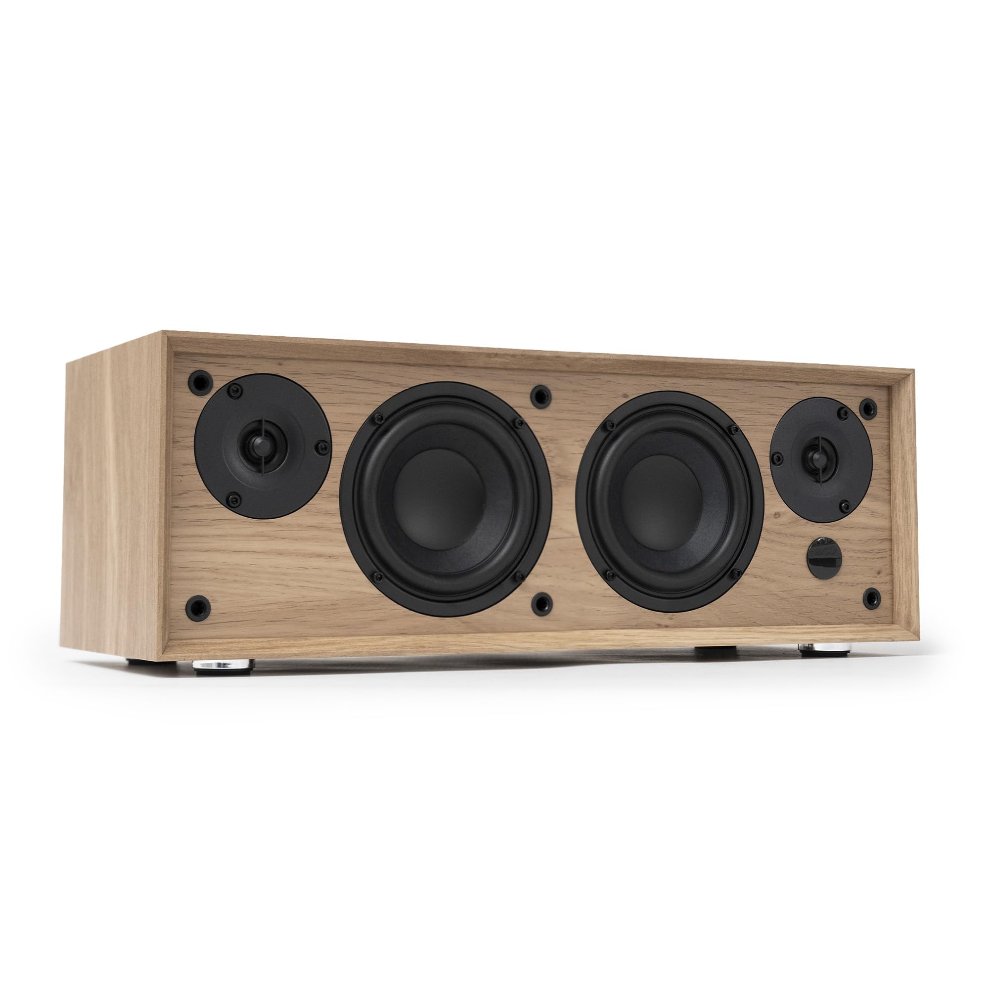 VULKKANO T50 ARC Aktywny Głośnik Stacjonarny o mocy 50 W, 4-calowy dwururowy głośnik niskotonowy, HDMI ARC, Bluetooth 5.0, RCA, AUX, USB, wyjście na subwoofer, pilot, Głośnik do Telewizora, Brązowy