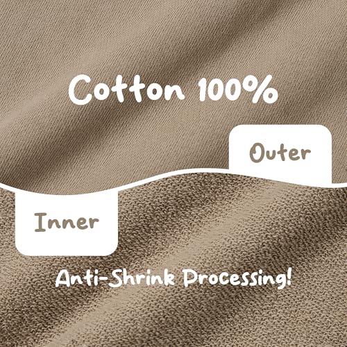 Ohoo Youth French Terry Pullover Hoodie - 100% Cotton Pre-Shrunk Soft Midweight Sweatshirt for Boys Girls4