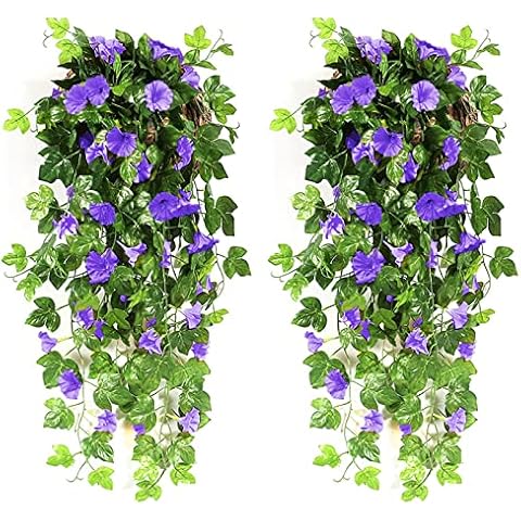 Souarts Guirlande Fleur Artificielle Cover