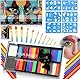 Kinderschminke, Split-Kuchenpalette Face Body Paint Fasching Schminke Kinder, Schminkset Halloween Gesichts-Make-Up,Bodypainting Farben Karnevalsschminke Kinder Halloween Schminke Karneval Set Mädchen
