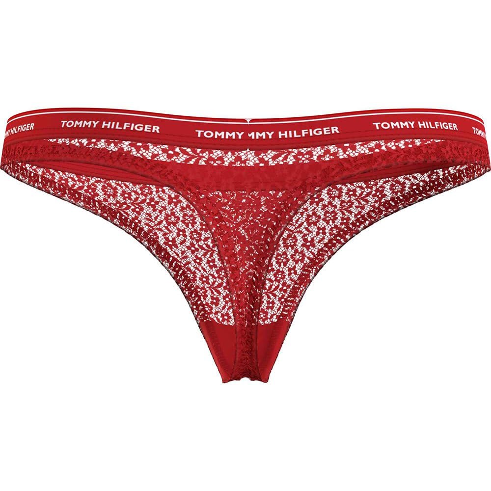 Tommy Hilfiger Pack de 3 Braguitas Tipo Tanga para MujerPremium Essential