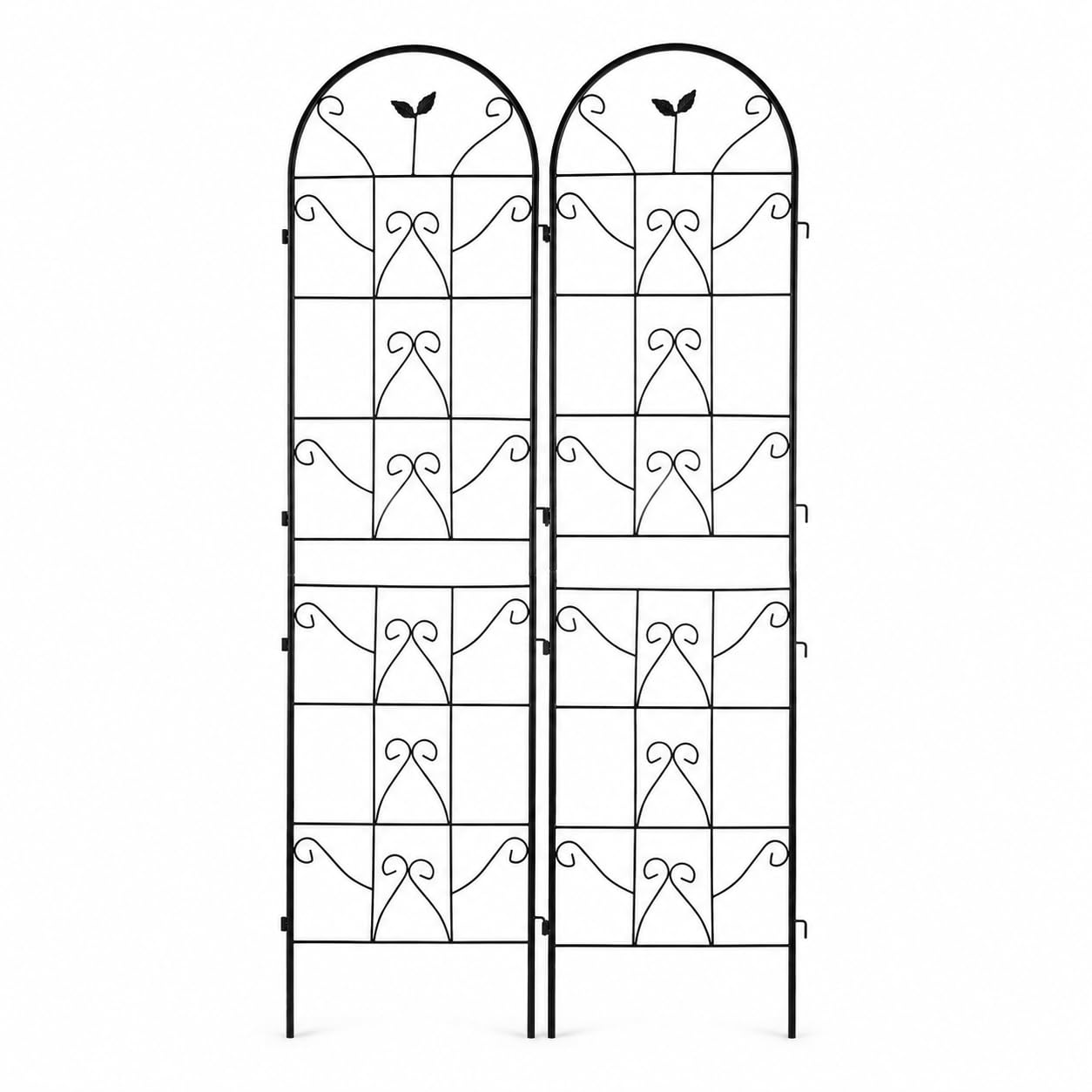 Graticcio da Giardino in Ferro, 180cm x 45cm (due pezzi)