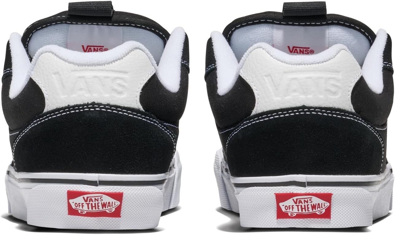 VANS Unisex Chukka Push Shoe | Y2K Skate Inspired Chunky Fashion Sneakers for Men & Women, Black/White, 4.5/6 - Image 3