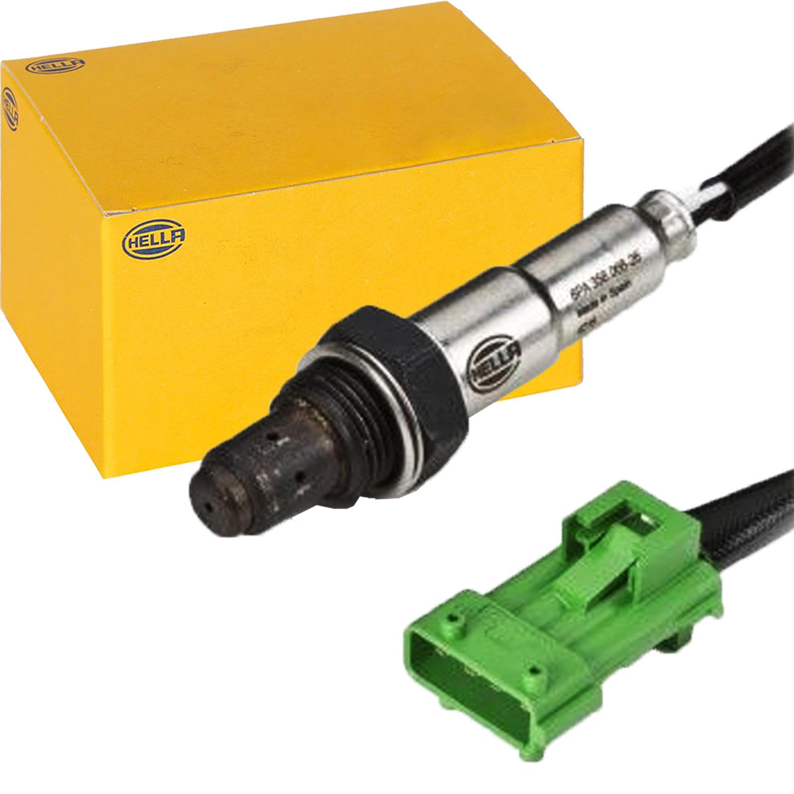 HELLA 6Pa 358 066-261 Sonde Lambda - 4Pôle - Câble: 600Mm | Compatible avec: CITROËN BERLINGO / BERLINGO FIRST Großraumlimousine (MF_, GJK_, GFK_