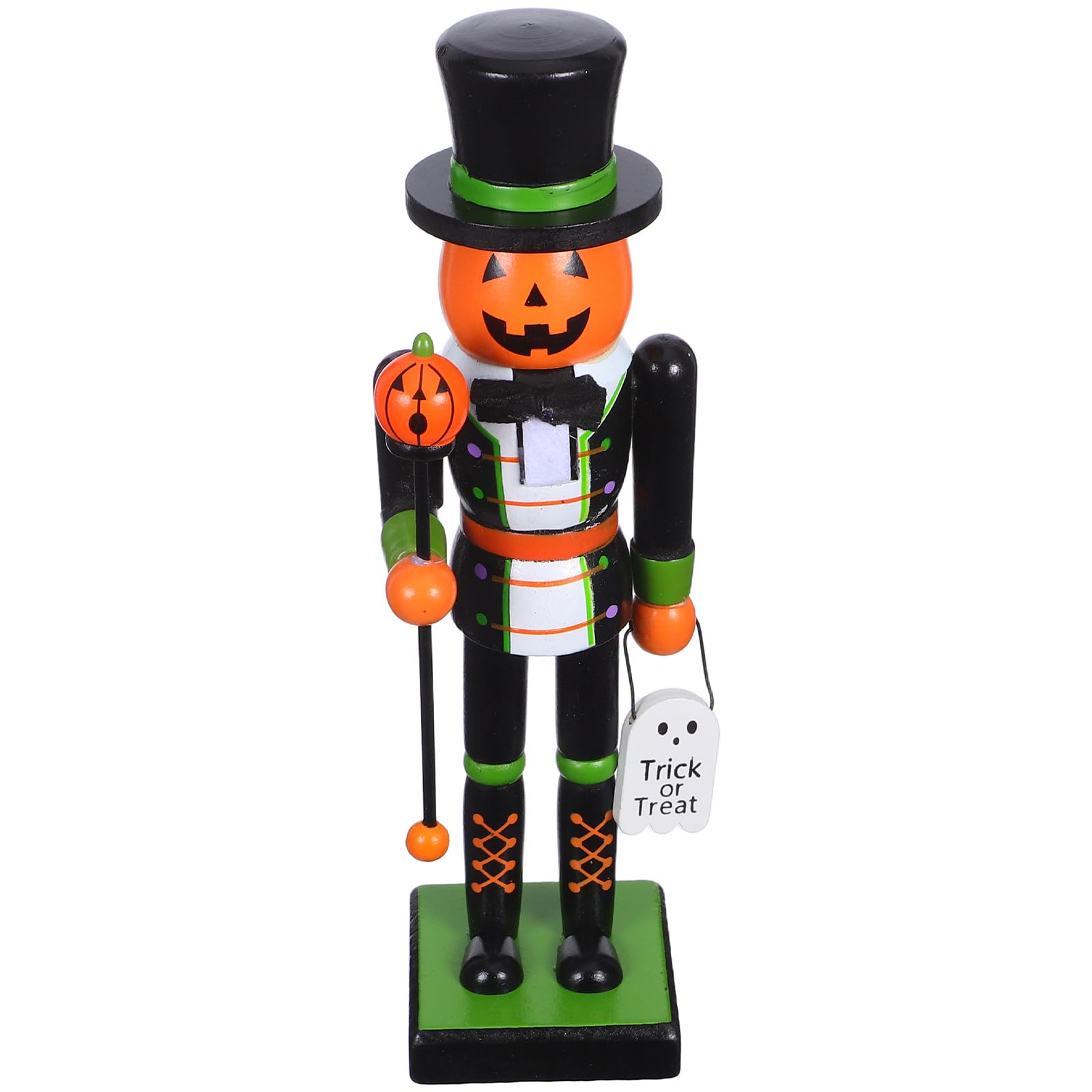 Casse-Noisette Halloween en Bois NUOBESTY - Cadeau Original et Décoration de Fête