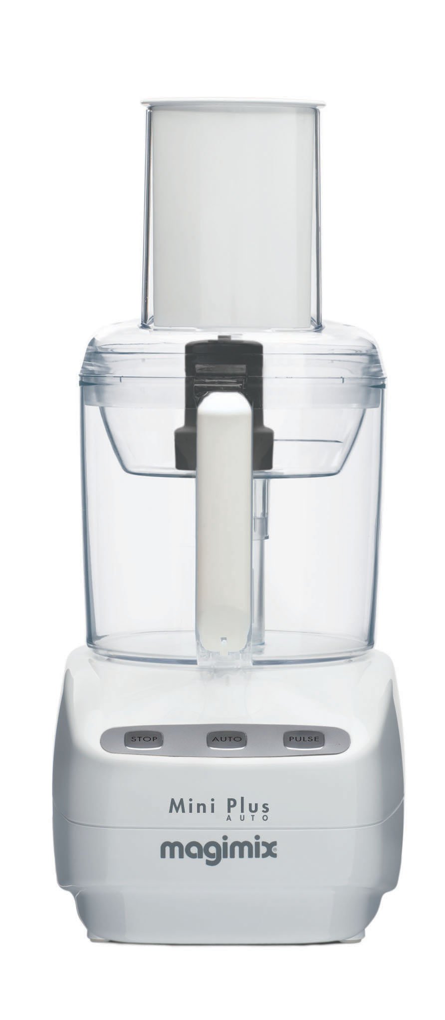 Magimix Robot de Cuisine Multifonction Mini Plus 1,7 L – Hachoir, Blender, Presse-Agrumes – Compact et Puissant – Idéal pour Petites Préparations – Fabriqué en France (Blanc)