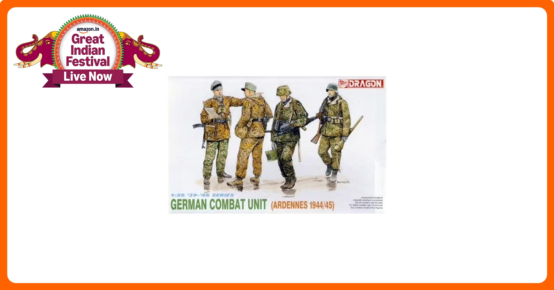 ドラゴン モデルズ/ARDENNES 1944 Dragon 1:35 - German Combat Unit, Ardennes 1944-45 - Panzer