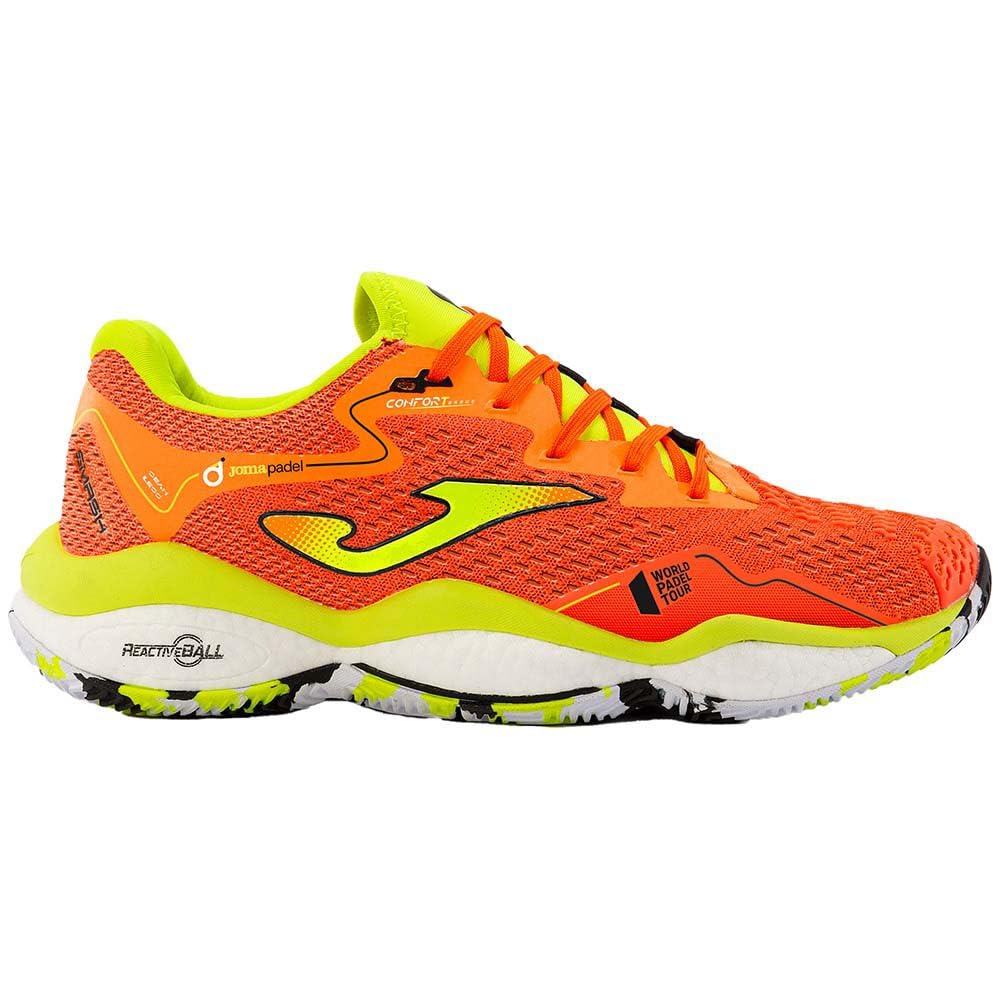 Joma Zapatillas T.Smash 2308 Naranja Fluor WPT
