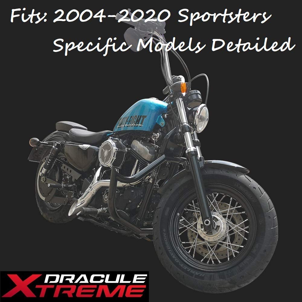 Buy STREETTANK Fat 1.5 INCH Engine Guards, MeatHook Killing Looks