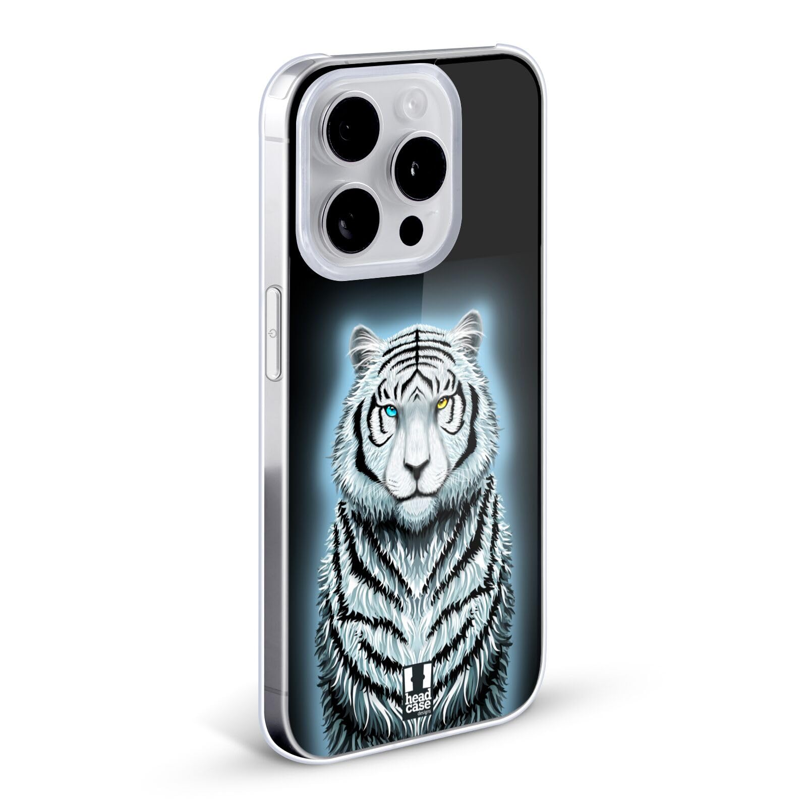 Head Case Designs Cover Morbida In Gel Per Xiaomi Redmi Note 8T - Design Ufficiale Simone Gatterwe Tigre Astratta