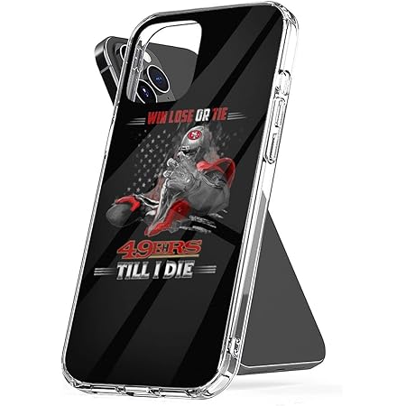 Phone Case San Shockproof Francisco-49er Cover Win Accessories Lose Or Tie Football Compatible with iPhone 14 13 Pro Max 12 11 X Xs Xr 8 7 6 6s Mini Plus Galaxy S9 S10 S20 S21 Ultra Plus Note