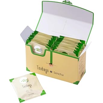 Ippodo Tea - Sencha Teabags 25 Bags - Light & Crisp - For Everyday Sipping - Kyoto Since 1717