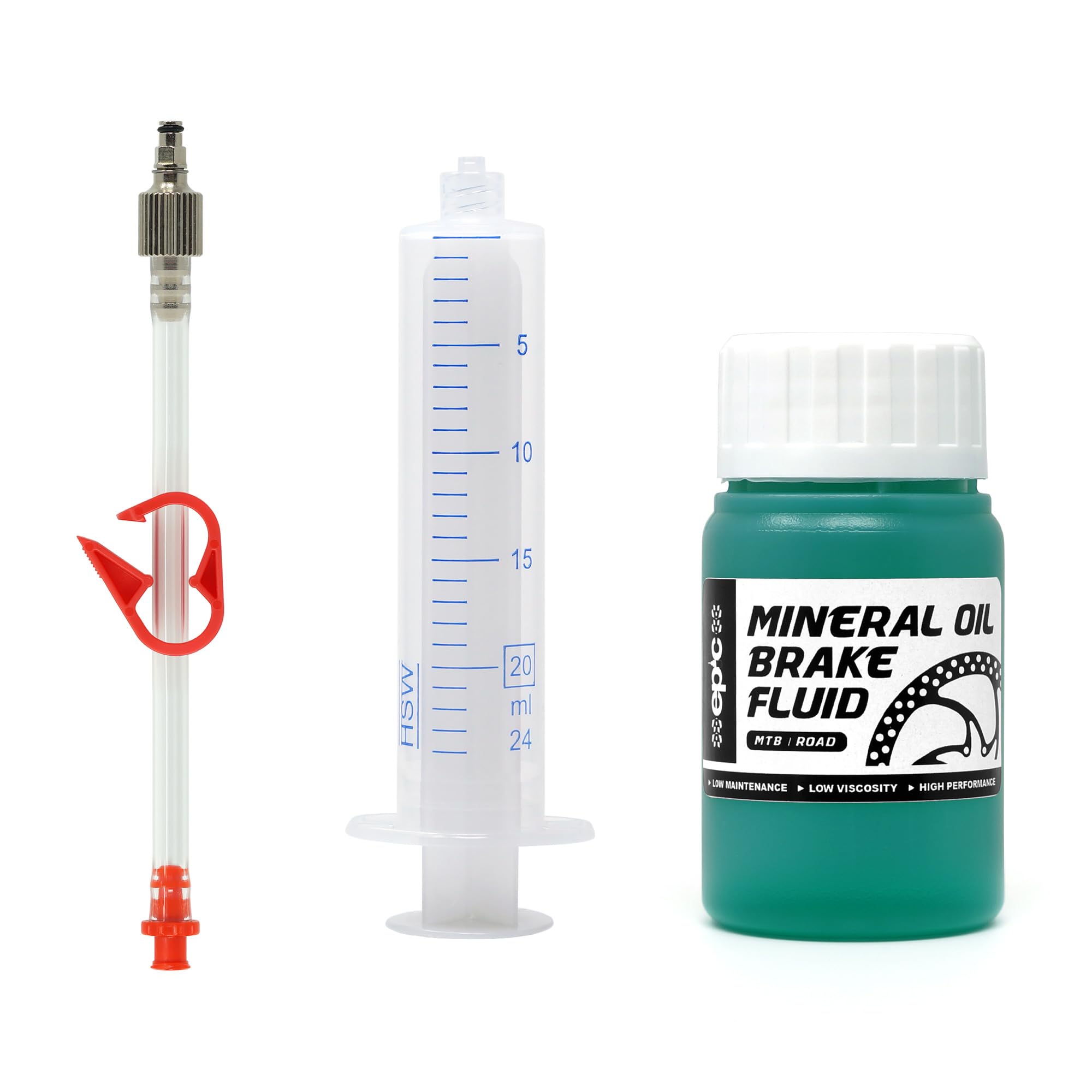 epic Bleed Tool for SRAM Bleeding Edge - Mineral Oil Brakes | Fits SRAM Maven & Motive Brakes | Bleed Syringe Included (100ml)