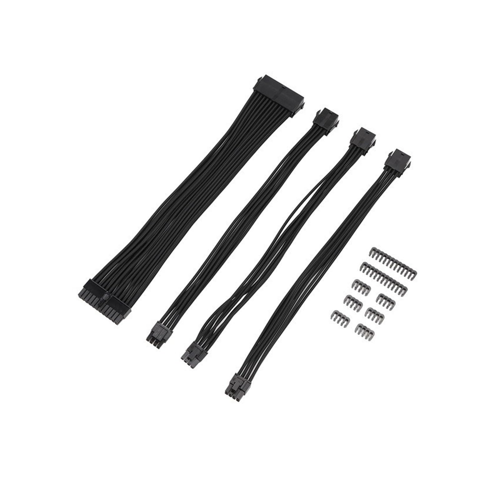 Générique Kit de câbles d'extension tressés AU40 9 pouces