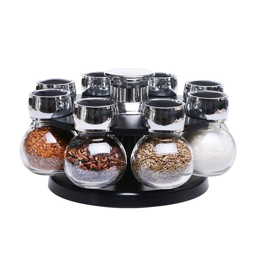 PUFAN Spice jar Spice jar, glass cruet, spice set, kitchen lid, food storage container, sugar bowl Salt pot The seasoning bottle