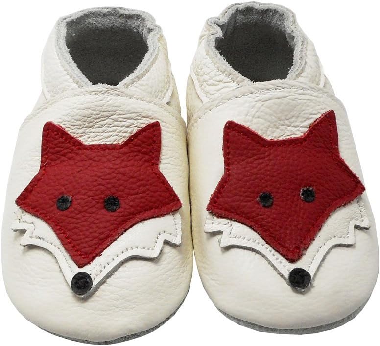【入荷極小！新作】YIHAKIDS ソフトソール ベビーシューズ 幼児 レザー モカシン スリッパ ユニ 0-36ヶ月 US サイズ: 18-24 M