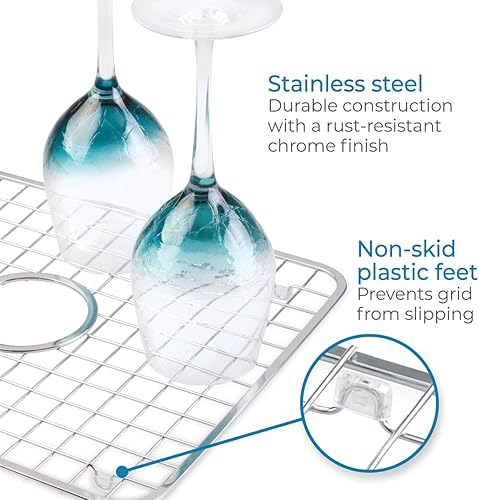 Miniatura 4 de iDesign Gia - Rejilla protectora de acero para fregadero