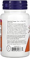 Vista 2 de Now Foods - Vitamina D-3 2000 UI 240 cápsulas blandas