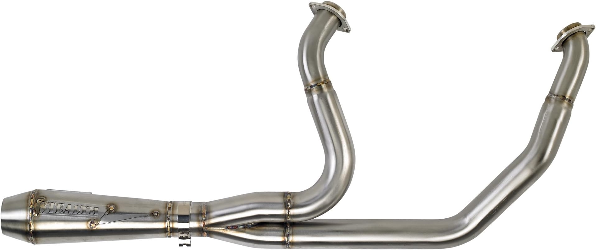 Stealth Pipes SP Stainless Steel Short Bagger Exhaust Pipe (Harley Davidson)