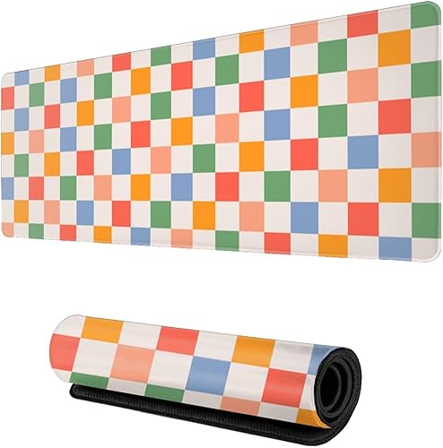 Alfombrilla de mouse retro vintage de los años 60 y 70 para juegos, XL, alfombrilla de escritorio grande larga y extendida, accesorios de mesa para disponible en Yaxa Guatemala