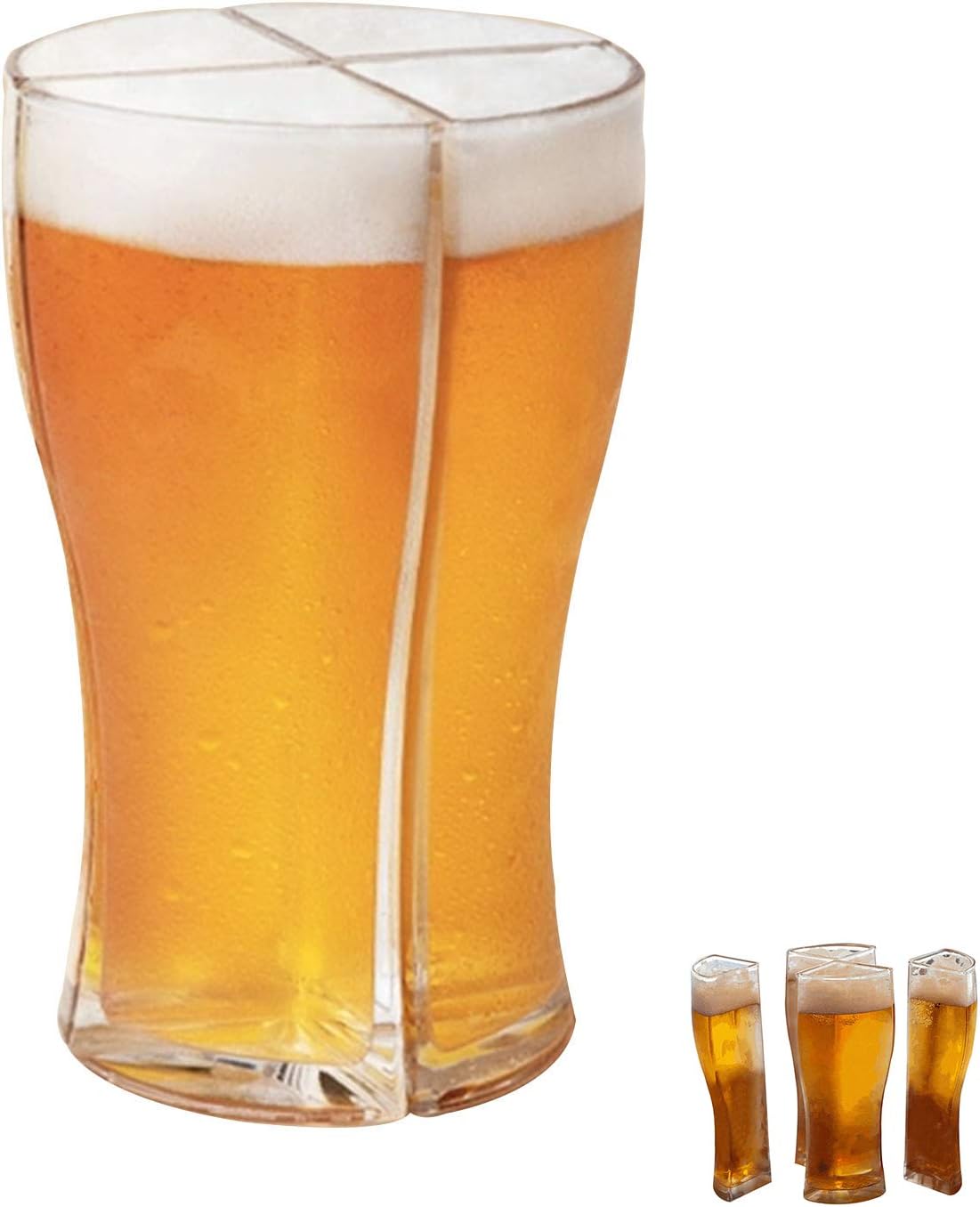Beer Glasses,Super Schooner Glass Designed To Let You