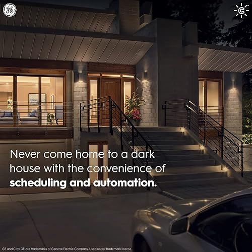 Miniatura 7 de C by GE - Bombilla LED inteligente BR30 a todo color, repuesto de 65 W, BluetoothWi-Fi, funciona con Alexa + Google Home sin concentrador (el