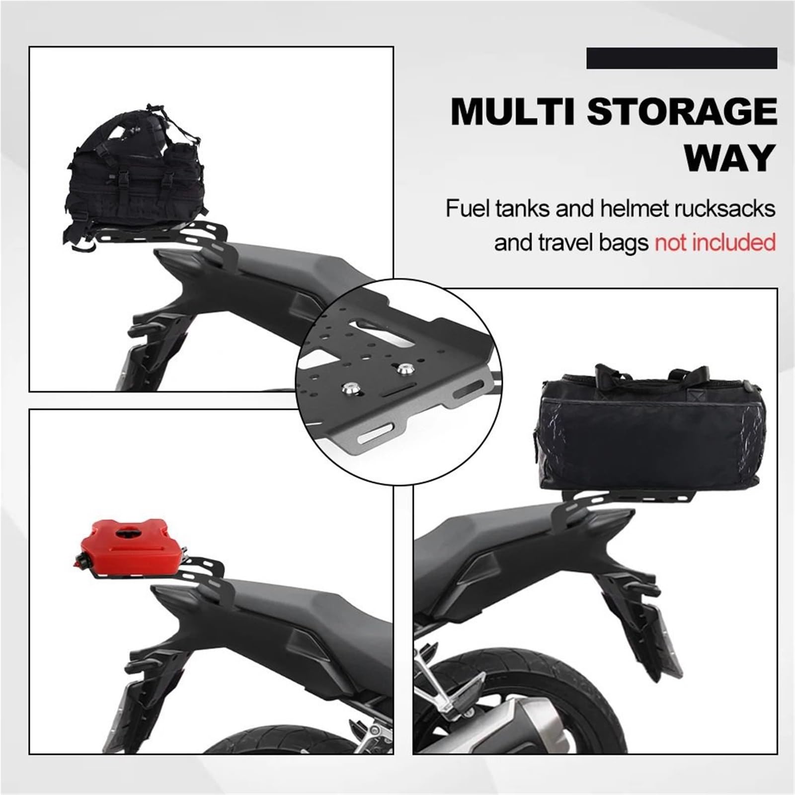 Półka na bagaż motocyklowy Pasuje do Honda CB500X 2012-2024 NX500 2024-2025 CB400X 2019-2023 CB500F CB500R Tylny bagażnik motocyklowy