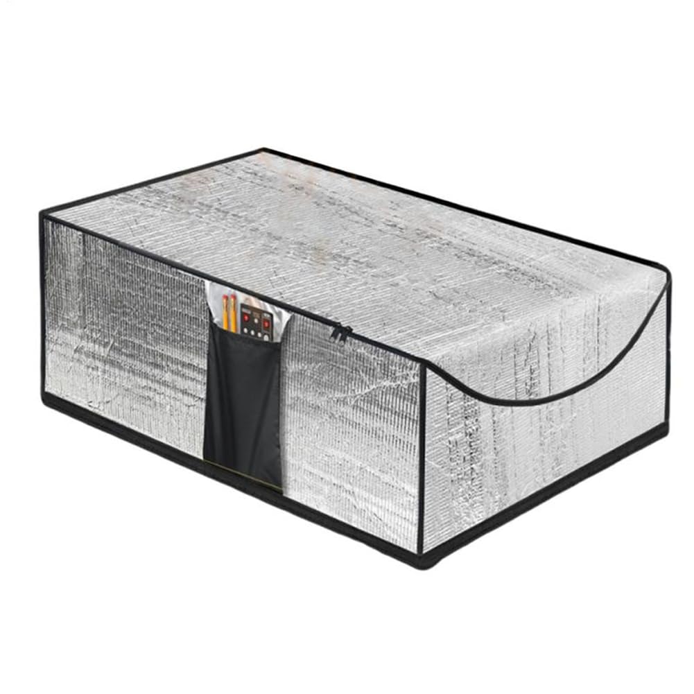 Ijsdnvjndx As Shown Attic Door Zipper Cover Zipper Waterproof Insulated Cover Fireproof Attic Door Cover Attic Opening Cover For Winter