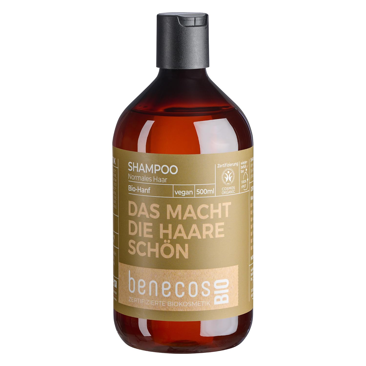 Benecos Haarshampoo Hanf - Haarshampoo BENECOS Hanf - Shampoo Normales Haar 500ml