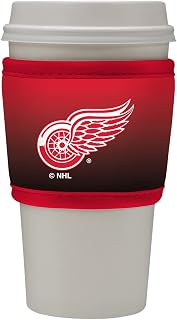 Sok It HotSok NHL Hockey Coffee & Tea Sleeve Insulated Neoprene Cover (Detroit Red Wings, One Size Coffee Sleeve)