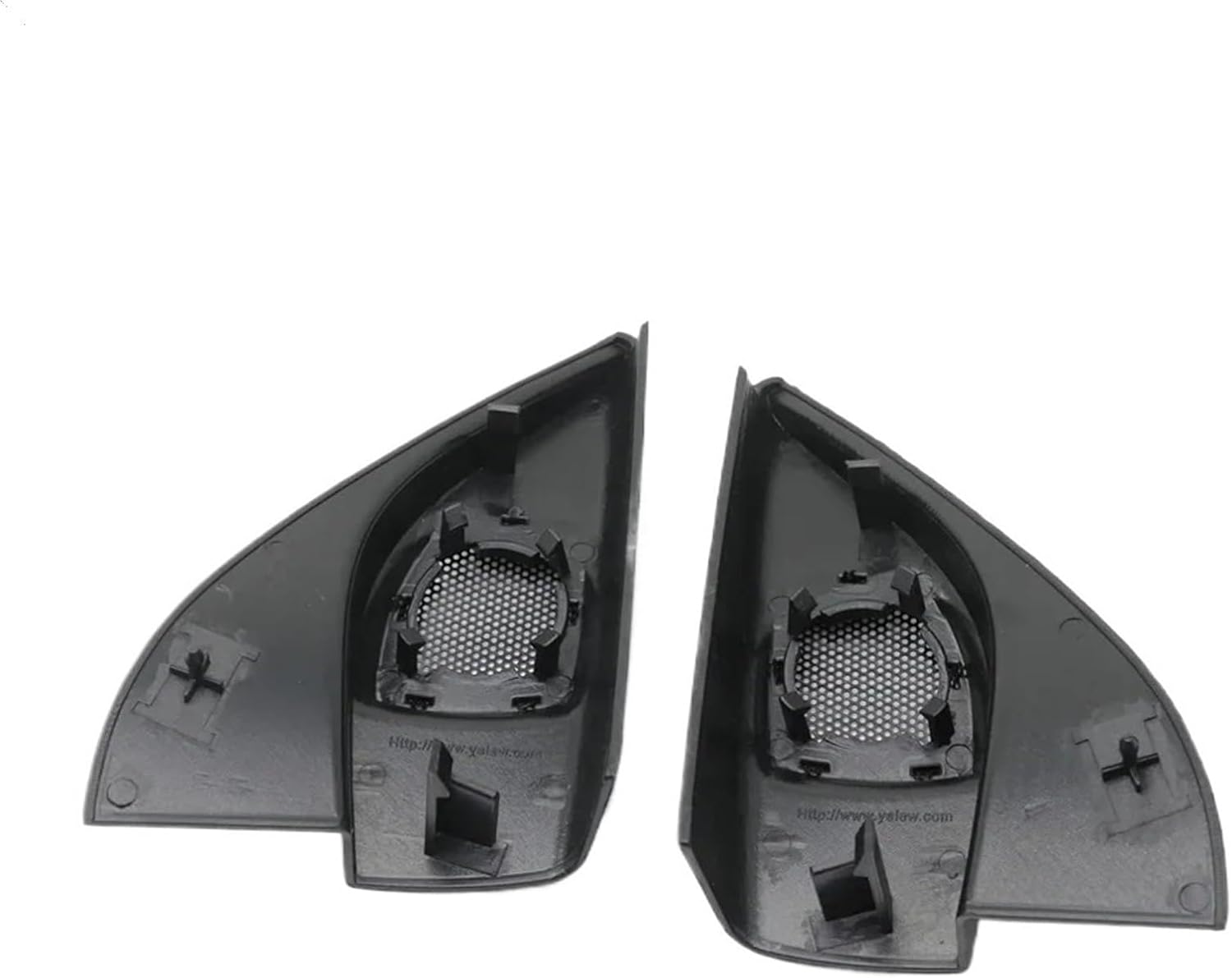 2PCS Car Accessories Tweeter Refitting Audio Door Angle Speaker Box Mounts Cover Fit for Nissan Fit for March 2010-2018