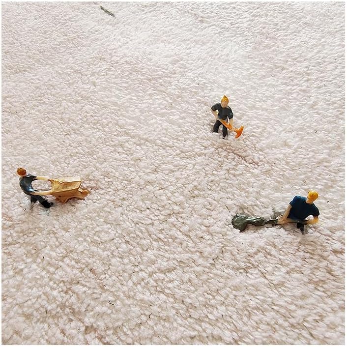 Miniatura 8 de Alfombra redonda de baño floral, bonita y cómoda, adecuada para interiores, dormitorio, sala de estar, baño, cocina, tapete de piso (flor dorada