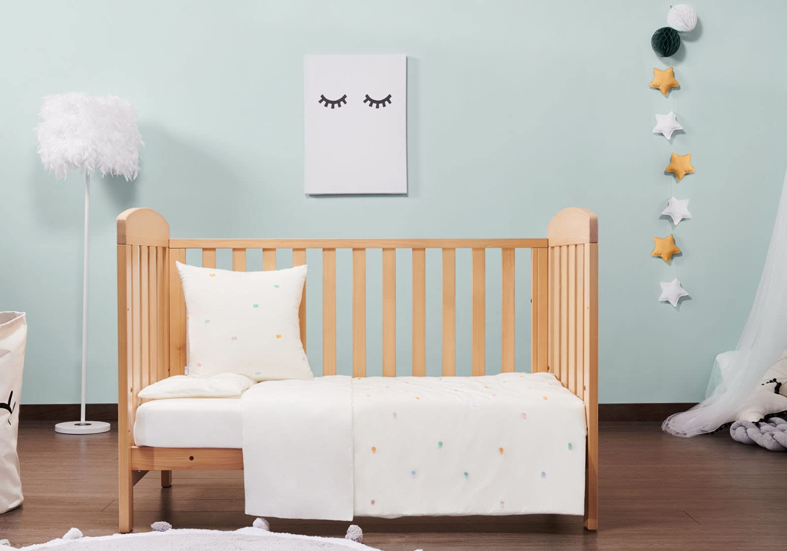 Amazon.co.jp: 【正規品】ブーリ(Boori) 6歳までベビーベッド アリス  