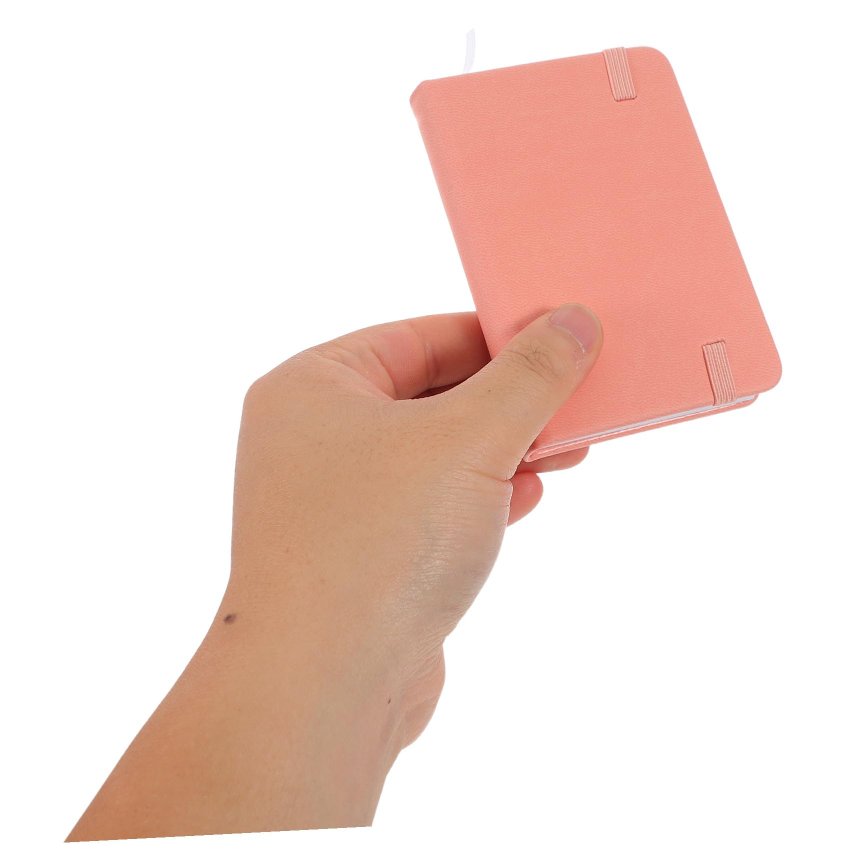 10 Pezzi Taccuino Tascabile in PU Rigida con Segnalibro Mini Notebook Portatile per Pianificazione Mensile e Diario Lavorativo Piccolo Blocco Note da Borsa