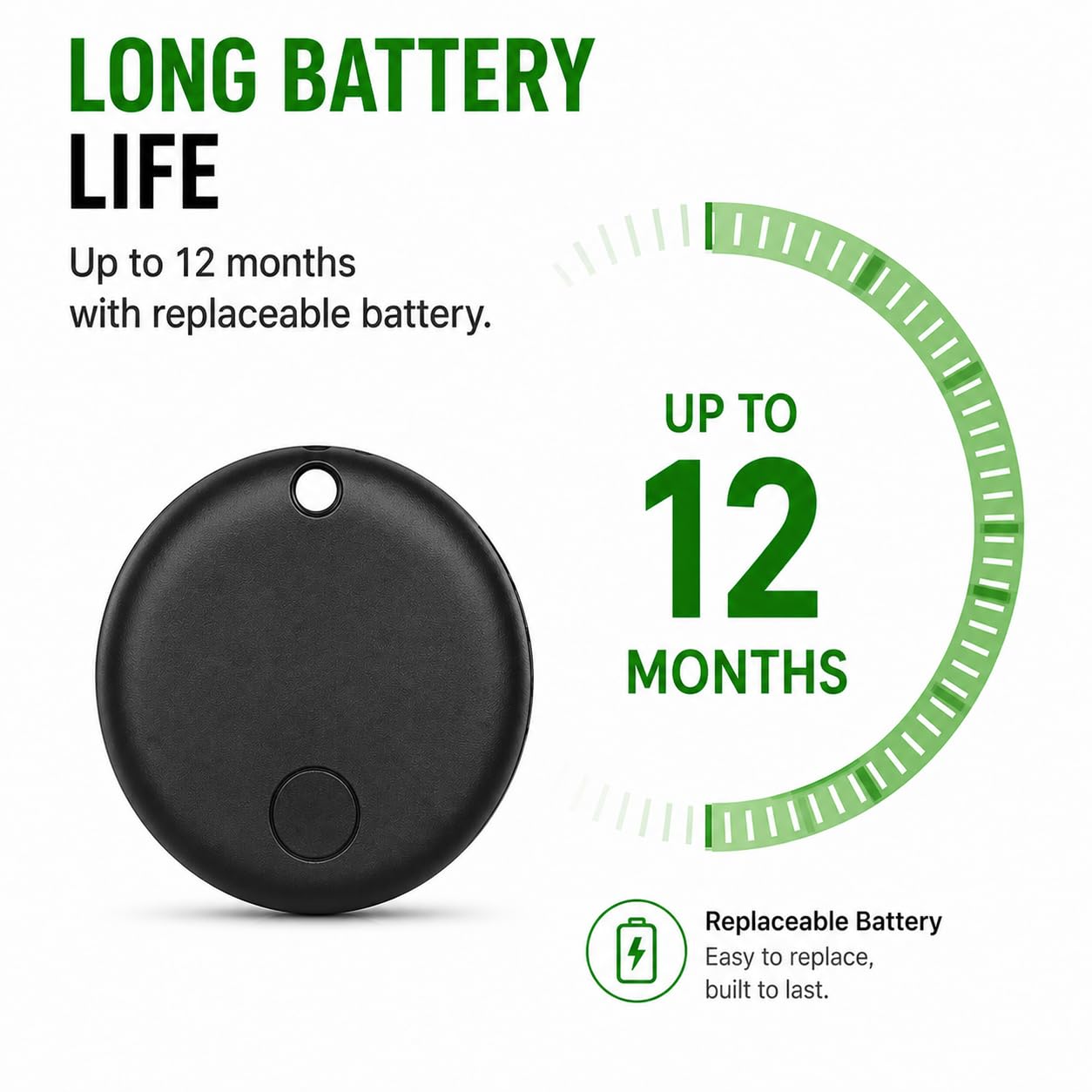 Pet Tracker,GPS Collar for Dogs (iOS Only) Smart tag,Waterproof Compatible with Apple Find My,No Monthly Fee,Advanced Tracking Solution Smart Collar for Pet Safety Ideal Small Large Dogs - image 7
