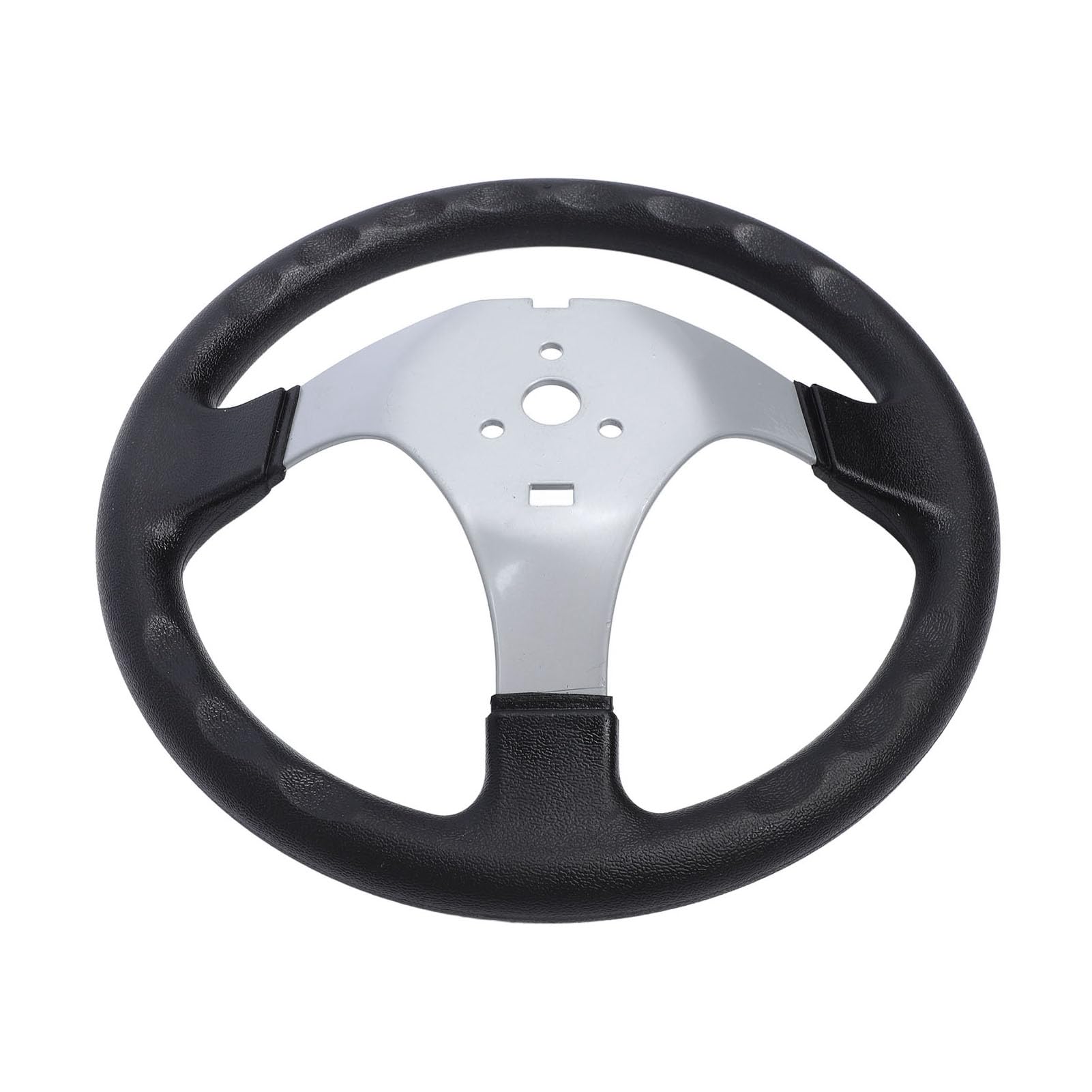 UTV Steering Wheel Kit, Heavy Duty Steel Adjustable 300mm Steering Wheel Assembly Set for Go Kart Cart 110 125 140 150