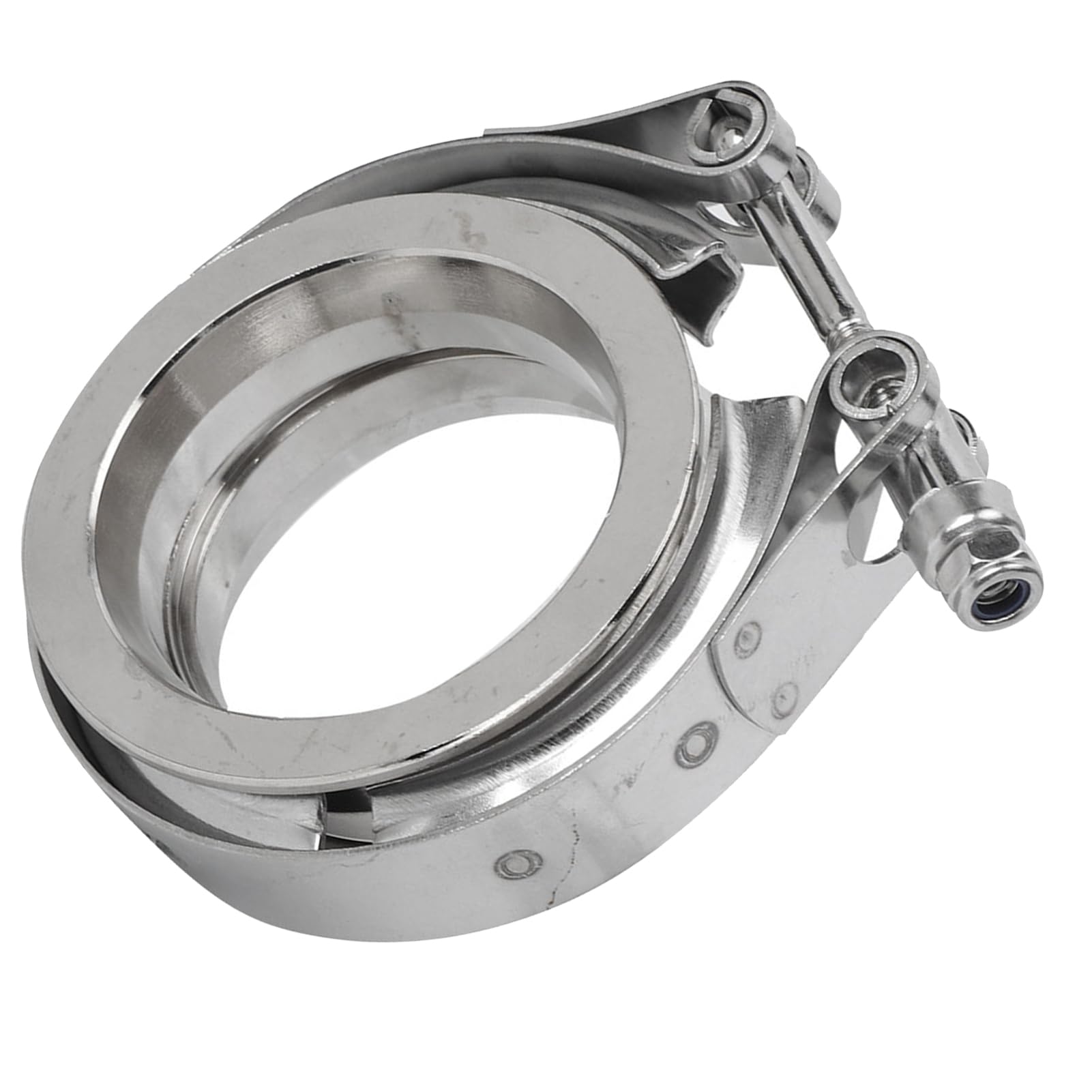 Kit di fascette a V in acciaio inossidabile per la modifica del tubo di scarico 'automobile (2,5 pollici-63 mm)