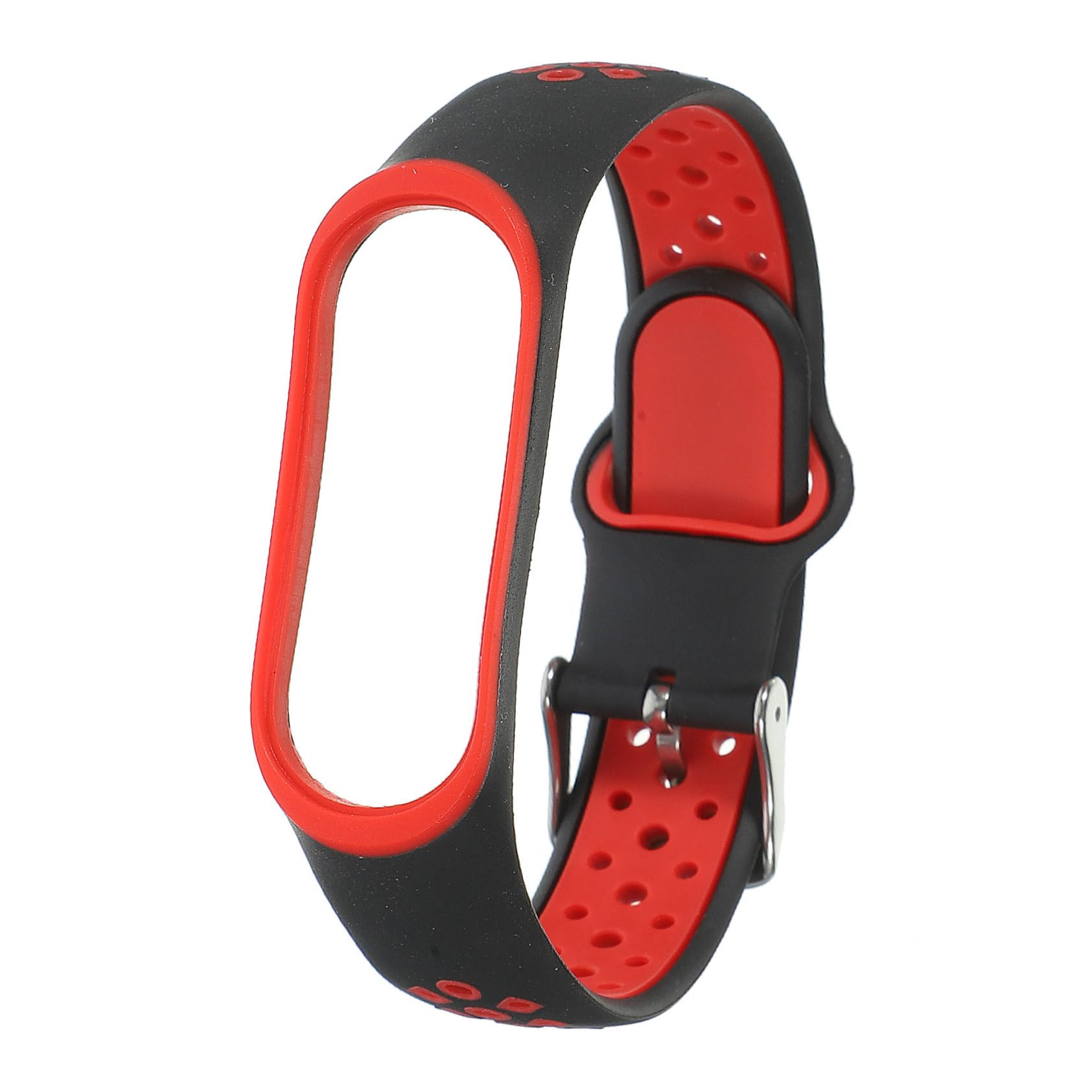 Healeved Silicone Wristband Watch Band for Minimalist Strap Red and Comfortable and Watch Accessories for Everyday Wear