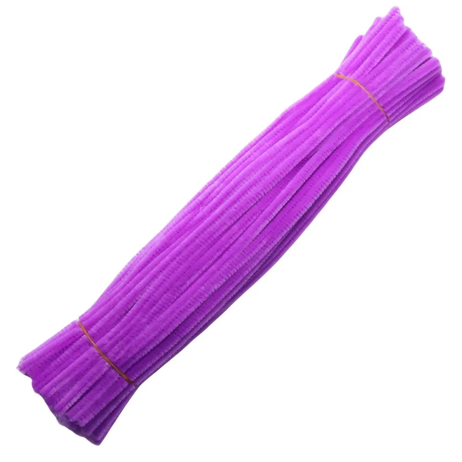 Scovolini Colorati per Lavoretti,Pipe Cleaner 1000 Pezzi di ciniglia Rossa for scovolini, Fatti a Mano, Fai da Te, Arte, Artigianato, Materiale Creativo(1000pcs Violet Blue)