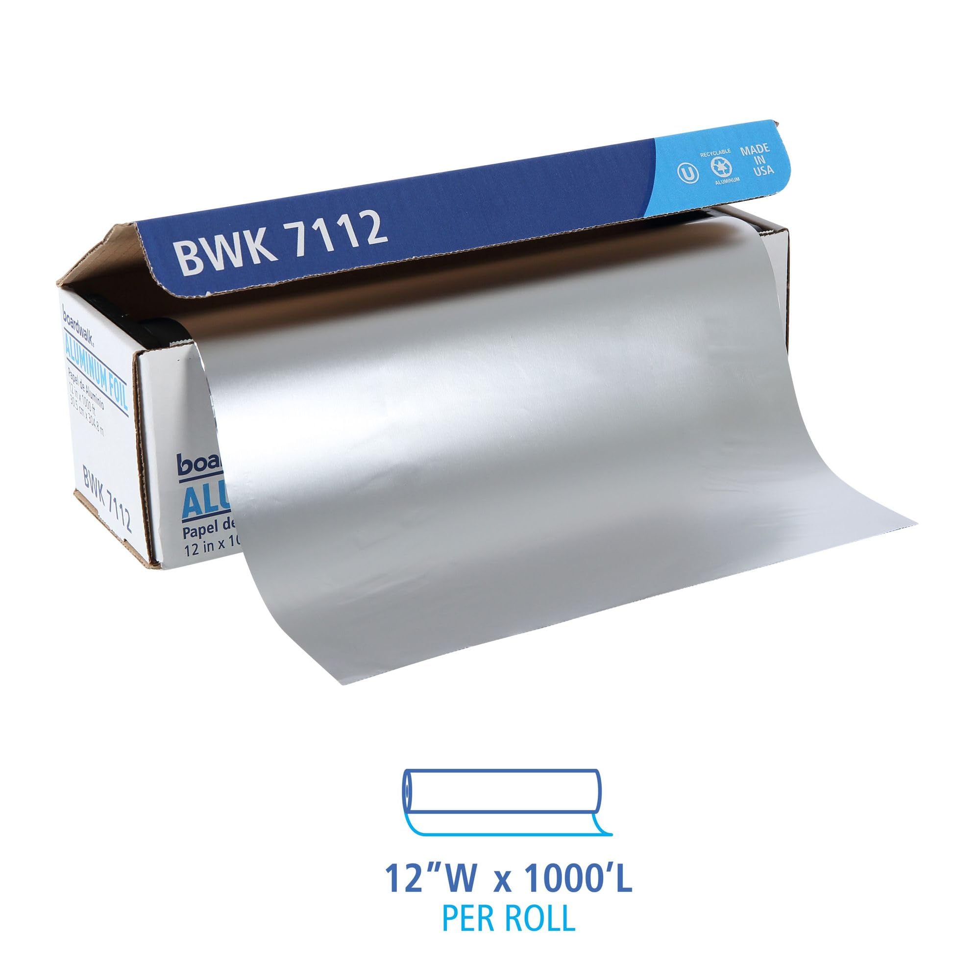 Foil イチョリッド　1枚 Amazon.com: Boardwalk 7112 Extra Thick Standard Aluminum Foil Roll