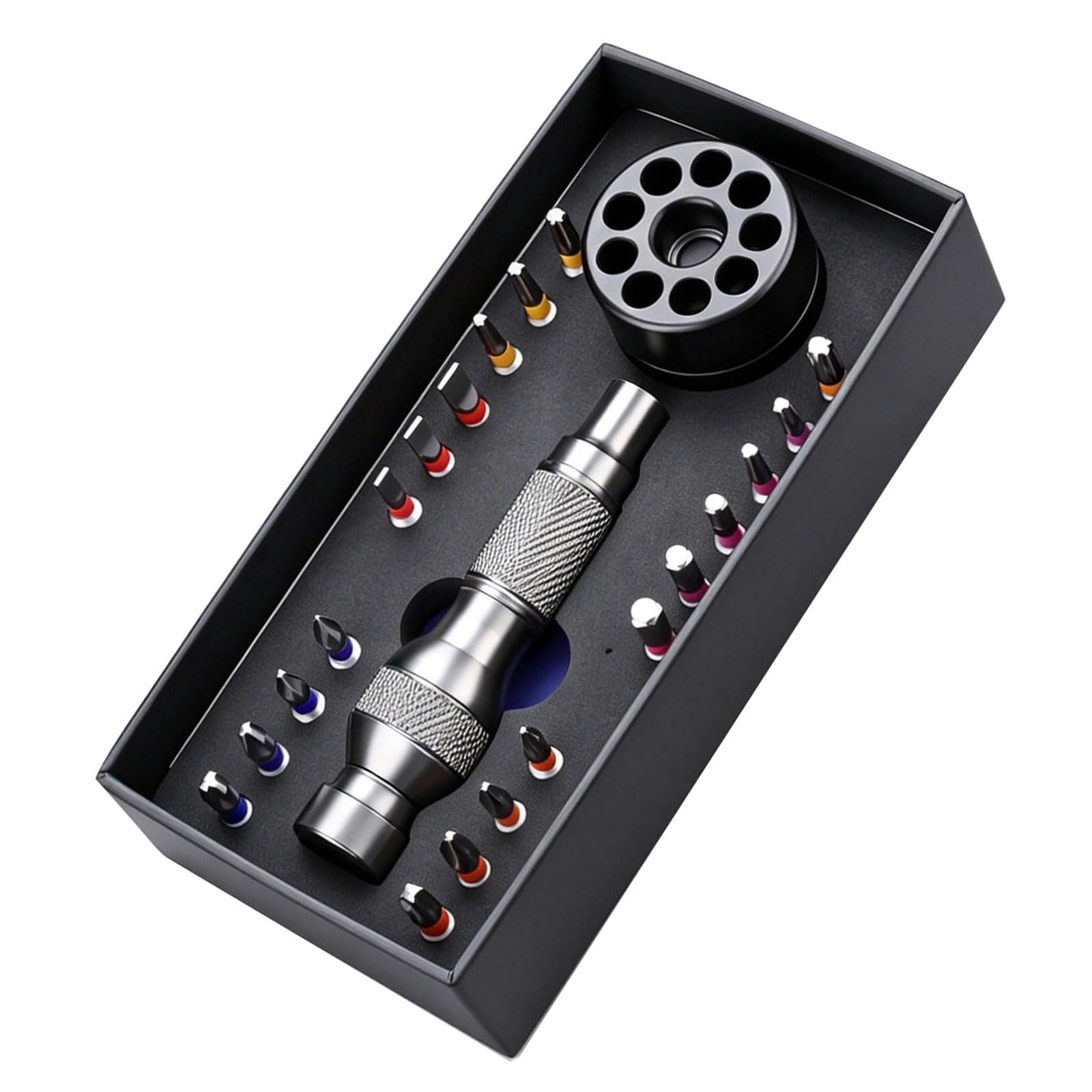 Kaccde Replaceable Head 22 In 1 Quick Releasing Screwdriver Multifunction Straight Shank Bit Set Bit Set