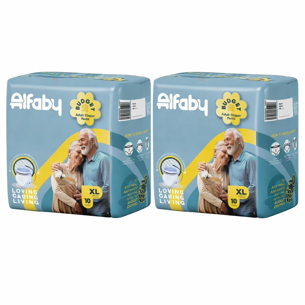 Adult Diaper Pants for Men & Women - Size Extra Large | Super Absorbent, Leak-Proof Incontinence Underwear | Soft, Breathable & Odor Control | Unisex Disposable Pull-Up Style Pant | Pack of 2-image-36