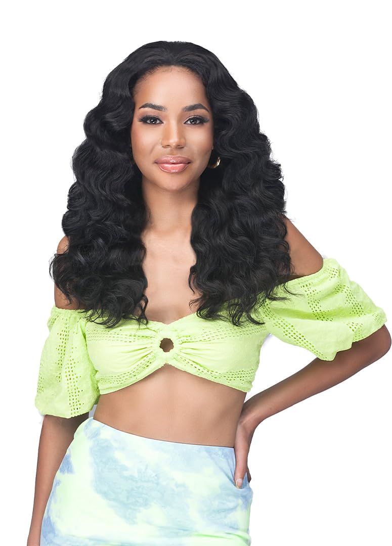 BOBBI BOSS Miss Origin Synthetic Full Cap Half Wig - MOGFC023 Ronny (TT4/FSTHNY)